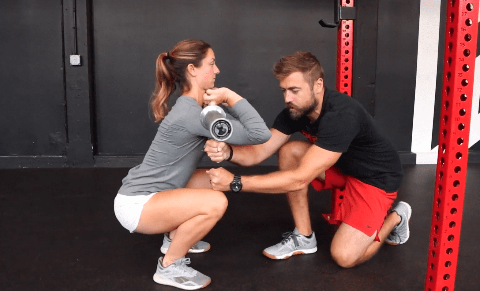 PLT4M instructors break down barbell front squat form and technique.