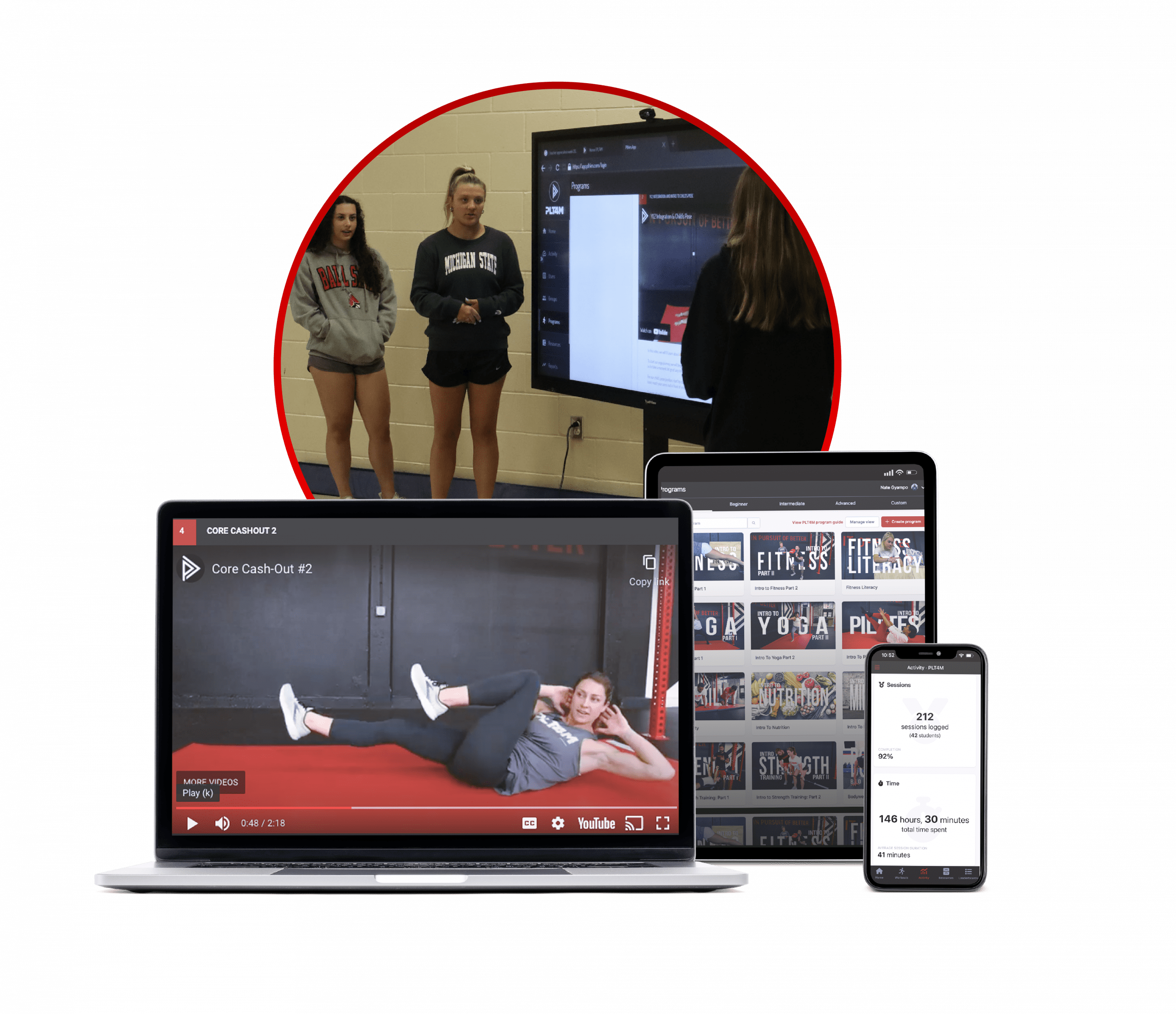 There are all different types of technology that schools can utilize in physical education.