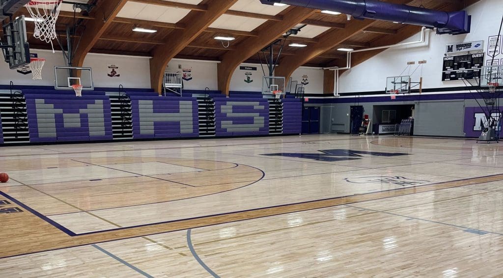 Mosinee High School gymnasium.