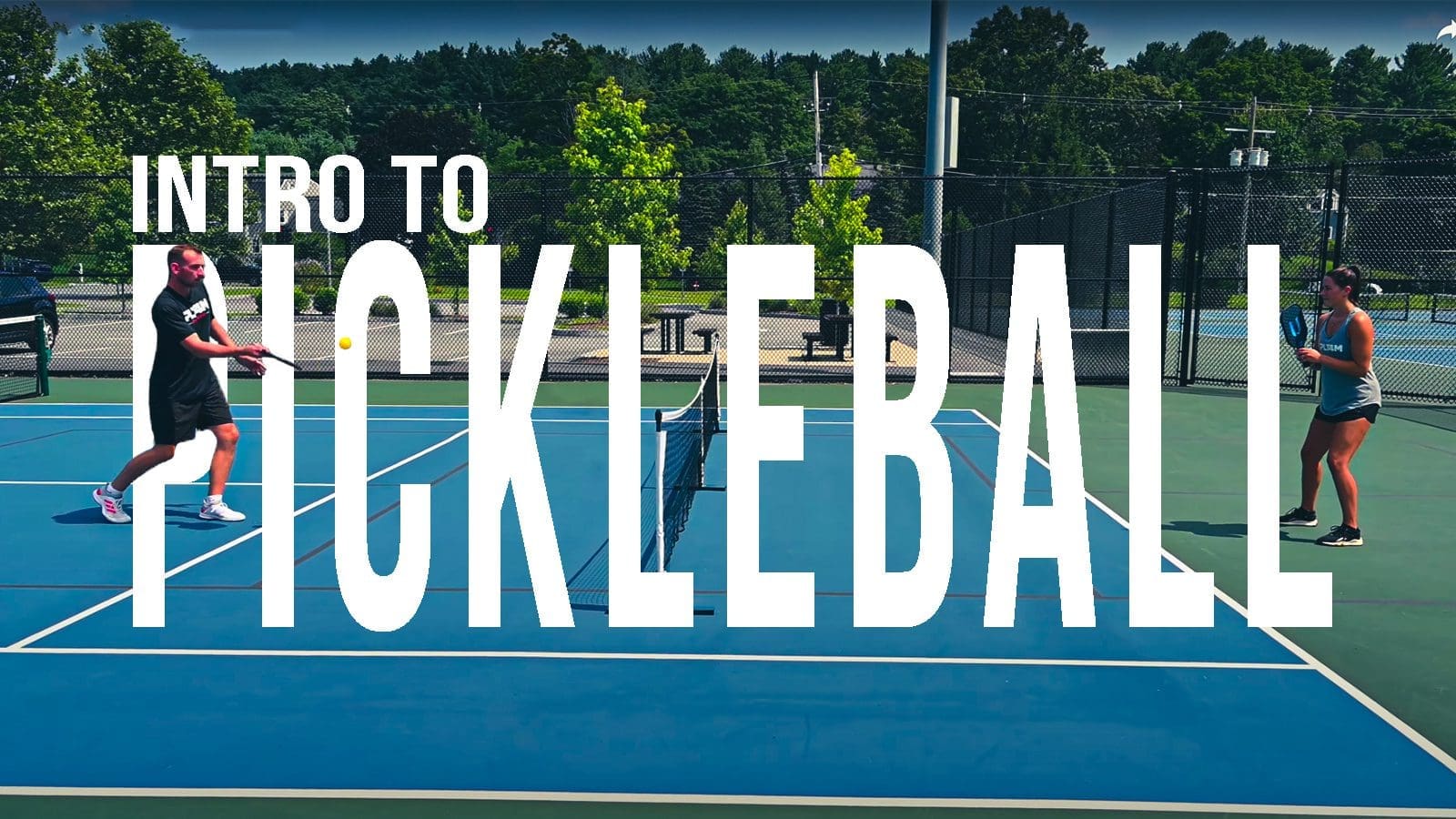 Cover photo for PLT4M's intro to pickleball program that offers pickleball drills for physical education.