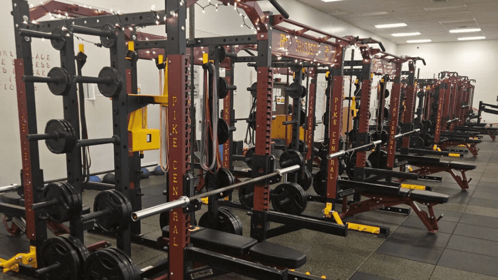 Pike Central weight room.