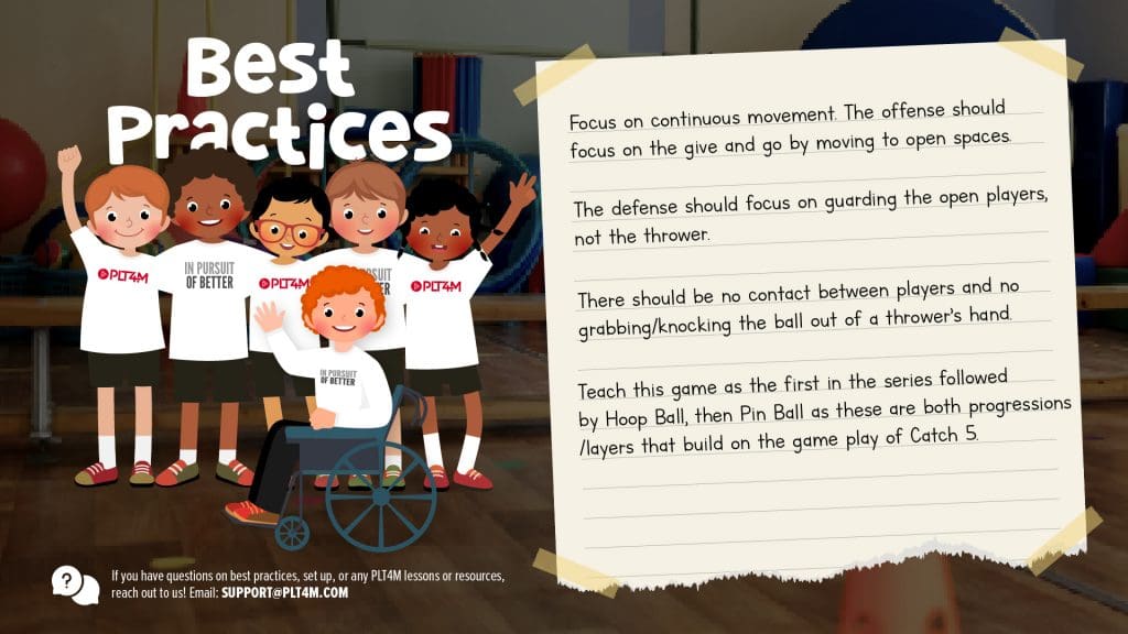 Best practices for Catch 5.