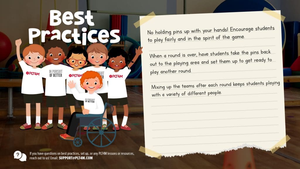 Best practices for floor hockey unit and game.