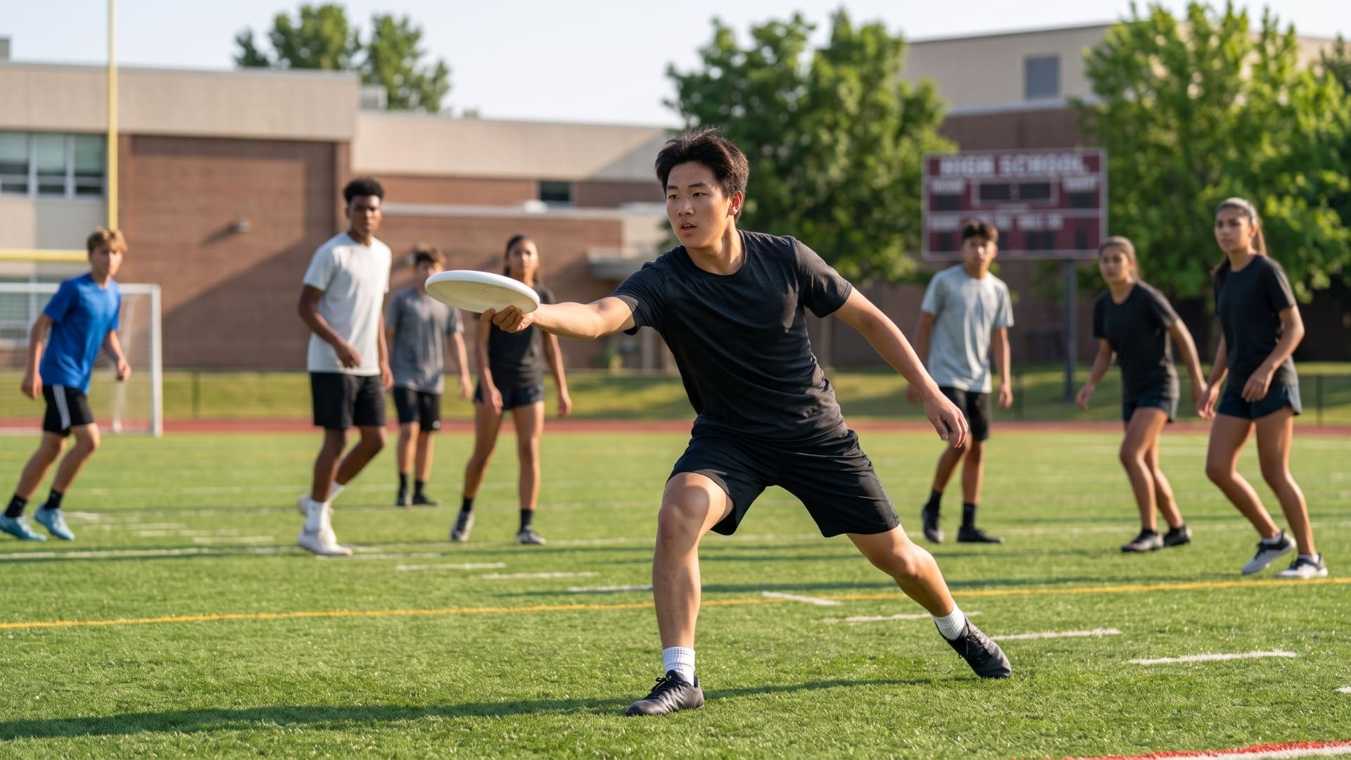 ultimate frisbee pe lesson plans cover photo