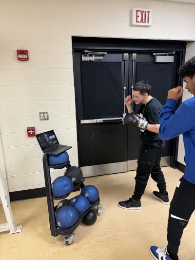 Image for the Tweet beginning: Block 2 PE trying out