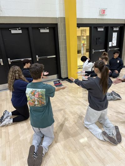 Image for the Tweet beginning: Block 2 PE trying out